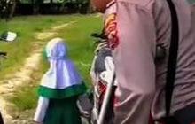 Kekuatan Cinta Istri, Brigpol Zulfikar Bisa Berjalan Usai Kaki Lumpuh Akibat Kecelakaan Motor