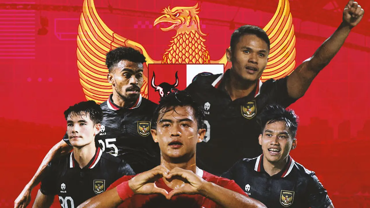 Timnas Indonesia - Dimas Drajad, Pratama Arhan, Witan Sulaeman, Elkan Baggott, Yakob Sayuri