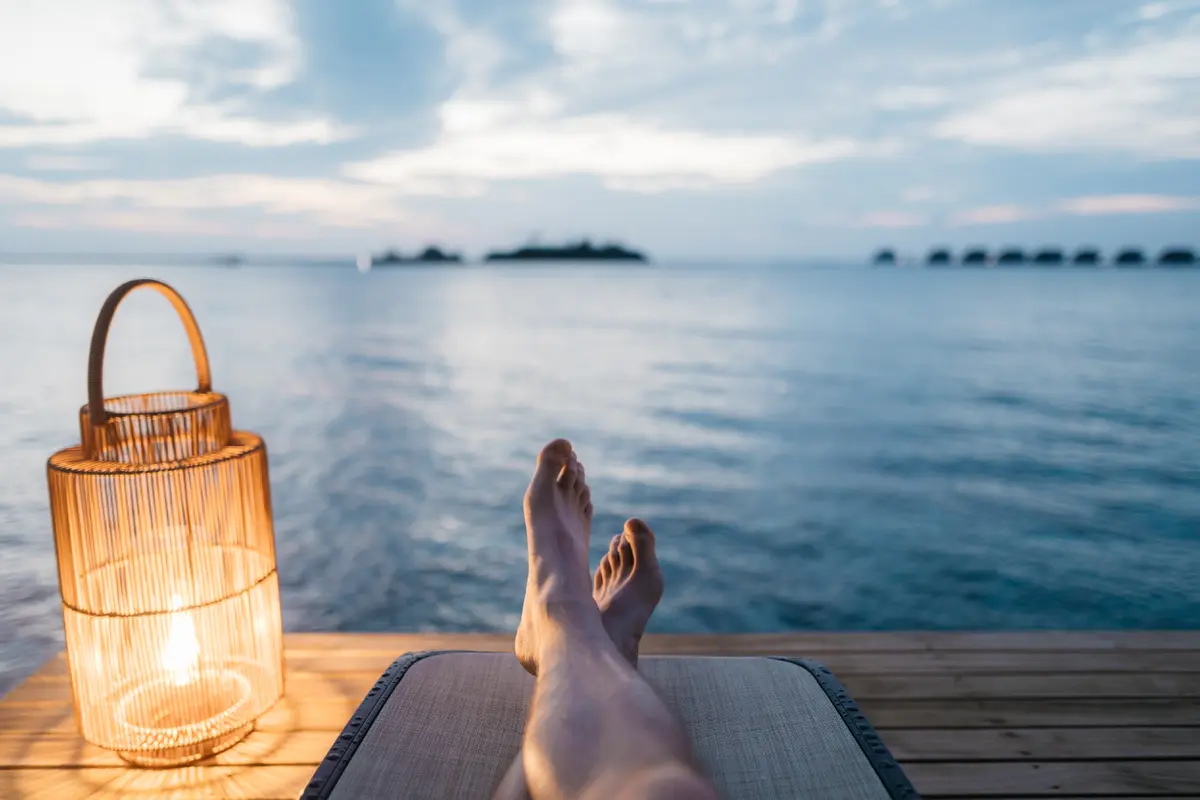 Ilustrasi relaksasi.  Photo by S Migaj on Unsplash