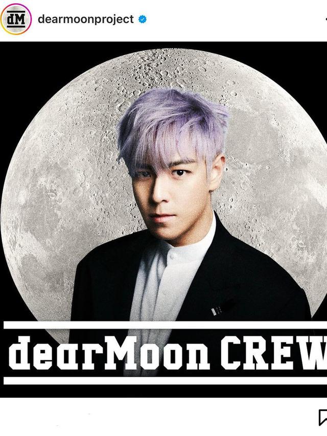 TOP Bigbang dalam proyek DearMoon. (Instagram/ choi_seung_hyun_tttop)