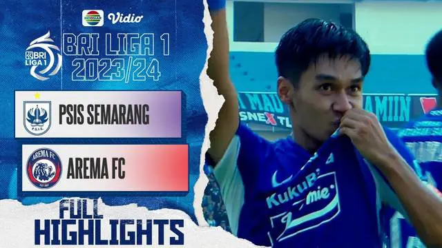 VIDEO: Kalah 0-2 dari PSIS, Arema FC Semakin Terpuruk di Dasar Klasemen BRI Liga 1