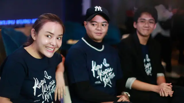 Reza Arap bersama Amanda Manopo (Liputan6.com - M Altaf Jauhar)