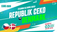 Republik Ceko vs Denmark (liputan6.com/Abdillah)
