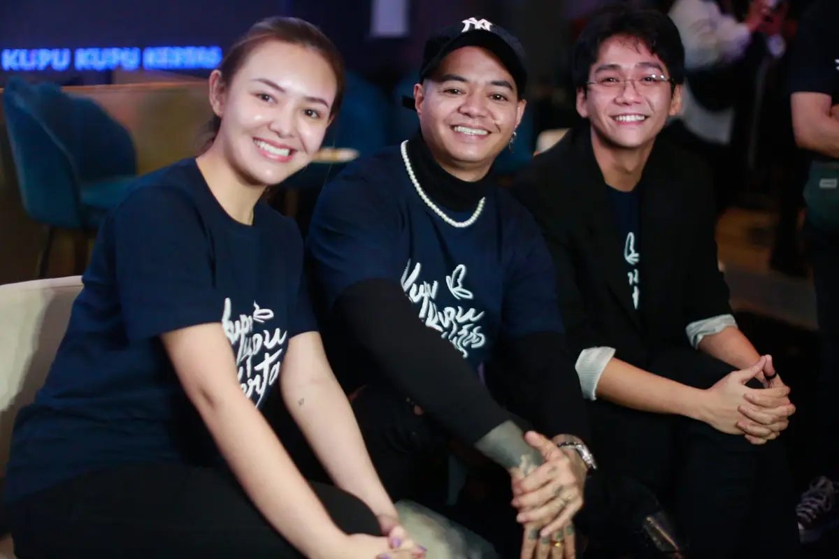 Reza Arap bersama Amanda Manopo (Liputan6.com - M Altaf Jauhar)