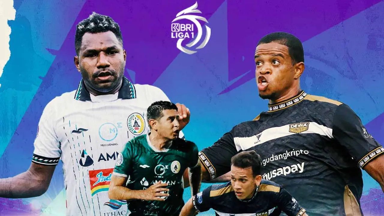BRI Liga 1 - Duel Antarlini - PSS Sleman Vs Dewa United