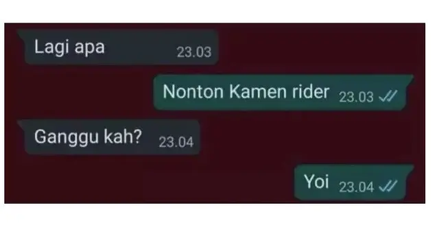 6 Jawaban Absurd Saat Ditanya Lagi Apa di Chat Ini Kocak