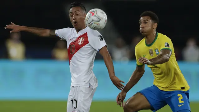 Hasil Copa America 2021  Brasil Libas Peru