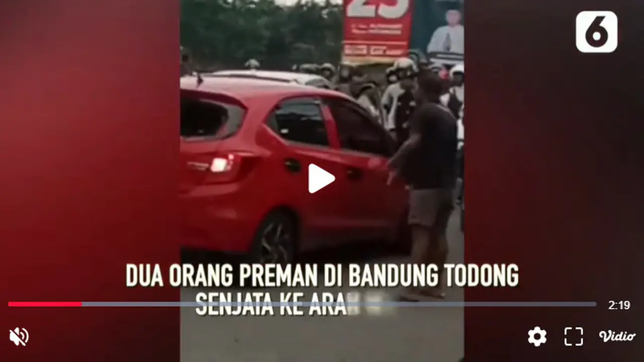 2 Preman Todong Senjata dan Ngaku Anggota Polisi