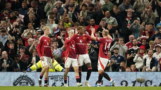 Foto: Kemenangan Terbesar Erik ten Hag bersama MU, Pesta Tujuh Gol Tanpa Balas di Carabao Cup