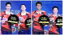 Dua ganda Indonesia berjaya di China Terbuka Super Series Premier 2016. Kevin Sanjaya Sukamuljo/Marcus Fernaldi Gideon dan Tontowi Ahmad/Liliyana Natsir meraih gelar juara. (PBSI)
