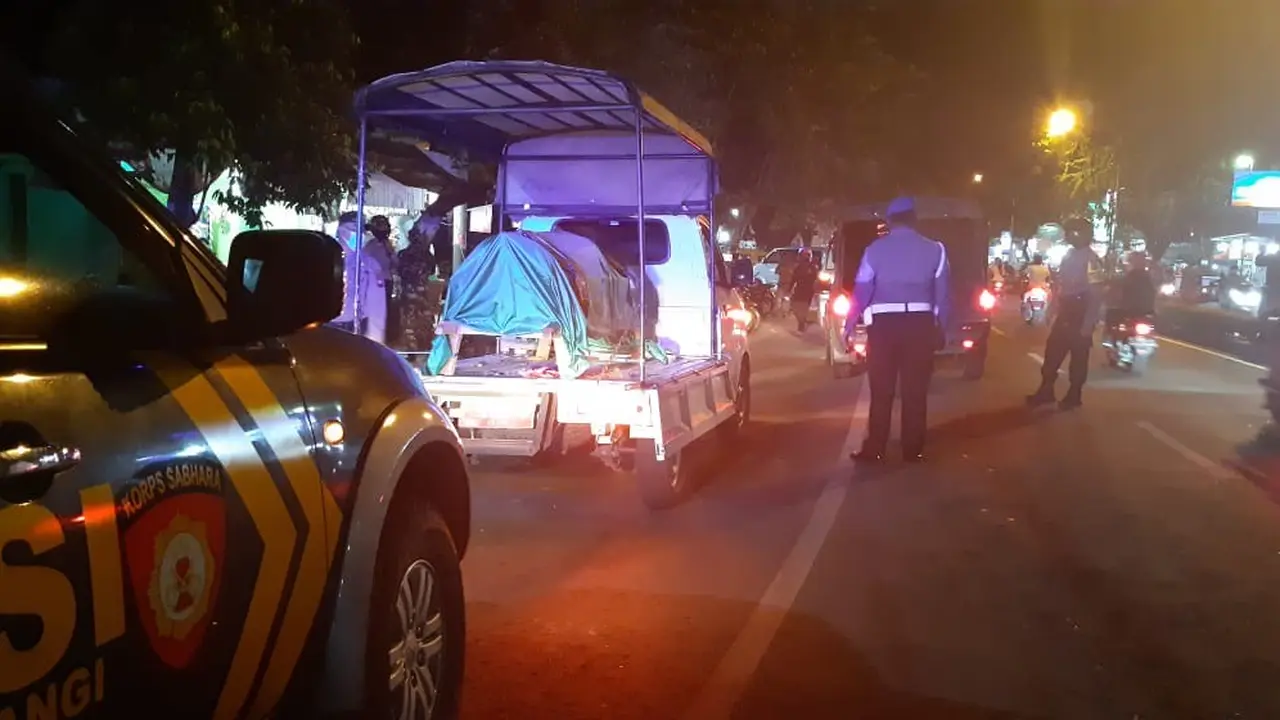 Patroli Gabungan Terus Digelar di Banyuwangi Tertibkan Publik Taati Protokol Covid-19