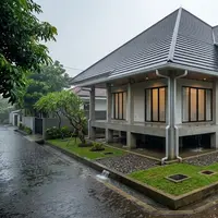Tips Menjaga Rumah Tetap Kering Saat Musim Hujan/AI Generated