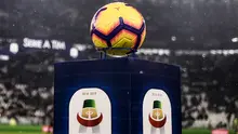 Logo Serie A. (AFP/Marco Bertorello)