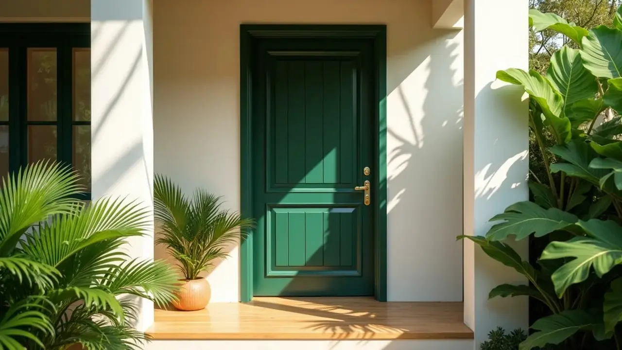 warna cat pintu kayu yang bagus