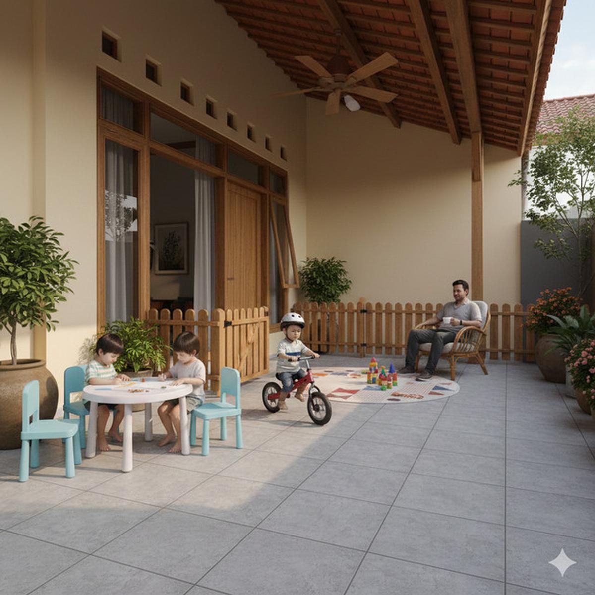 9 Desain Teras Rumah yang Lebih Fungsional untuk Aktivitas Sehari-Hari