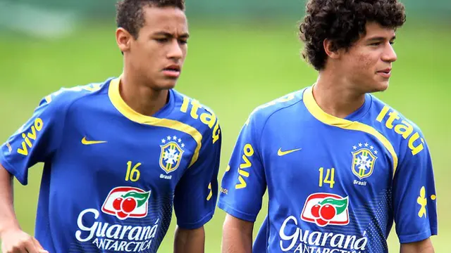 Neymar dan Philippe Coutinho 