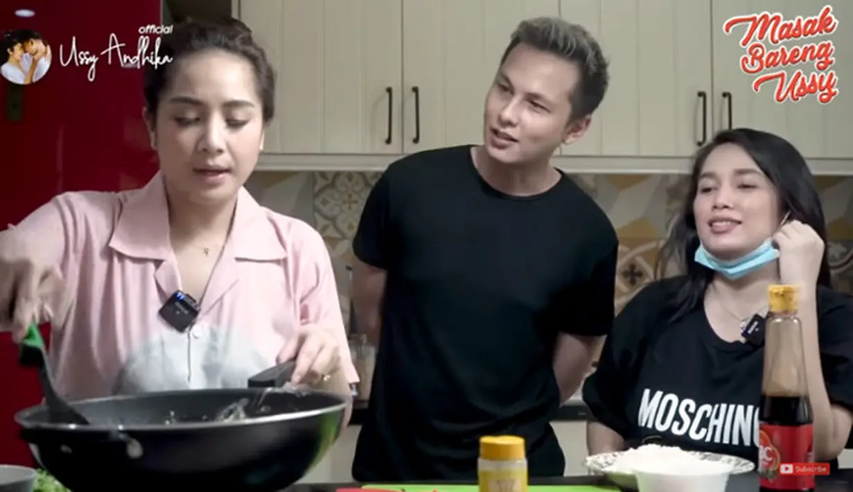 Nagita Slavina dan Ussy Sulistiawaty (Youtube/Ussy Andhika Official)