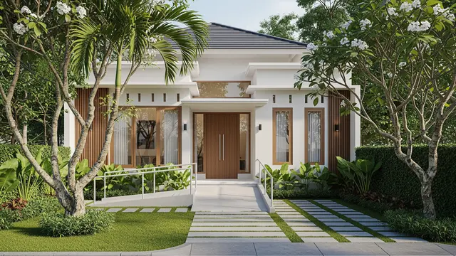 10 Desain Rumah 1 Lantai untuk Pasangan Lansia Hemat Biaya, Nyaman di Usia Senja