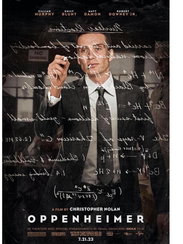 Poster film Oppenheimer. (Foto: Dok. Universal Pictures/ IMDb)