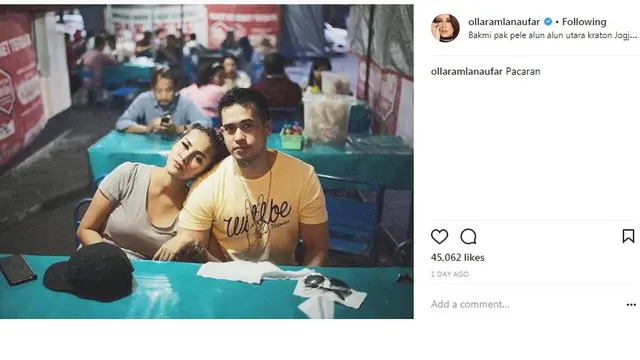 Olla Ramlan (Foto: Instagram)