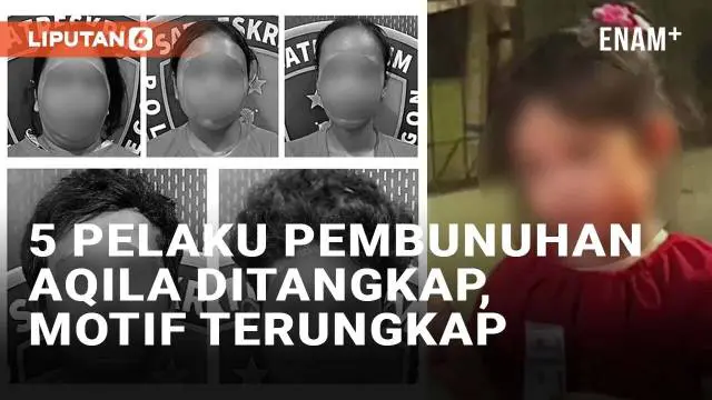 Misteri pembunuhan Aqila (5) yang ditemukan tewas di Pantai Cihara, Lebak, Banten dalam kondisi kepala terlilit lakban akhirnya terungkap. Polres Cilegon berhasil menangkap lima tersangka usai pendalaman kasus. Dalam pengakuan tersangka, didapati dug...