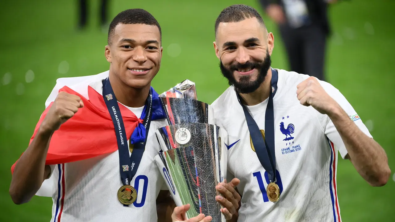 Striker Timnas Prancis, Karim Benzema.