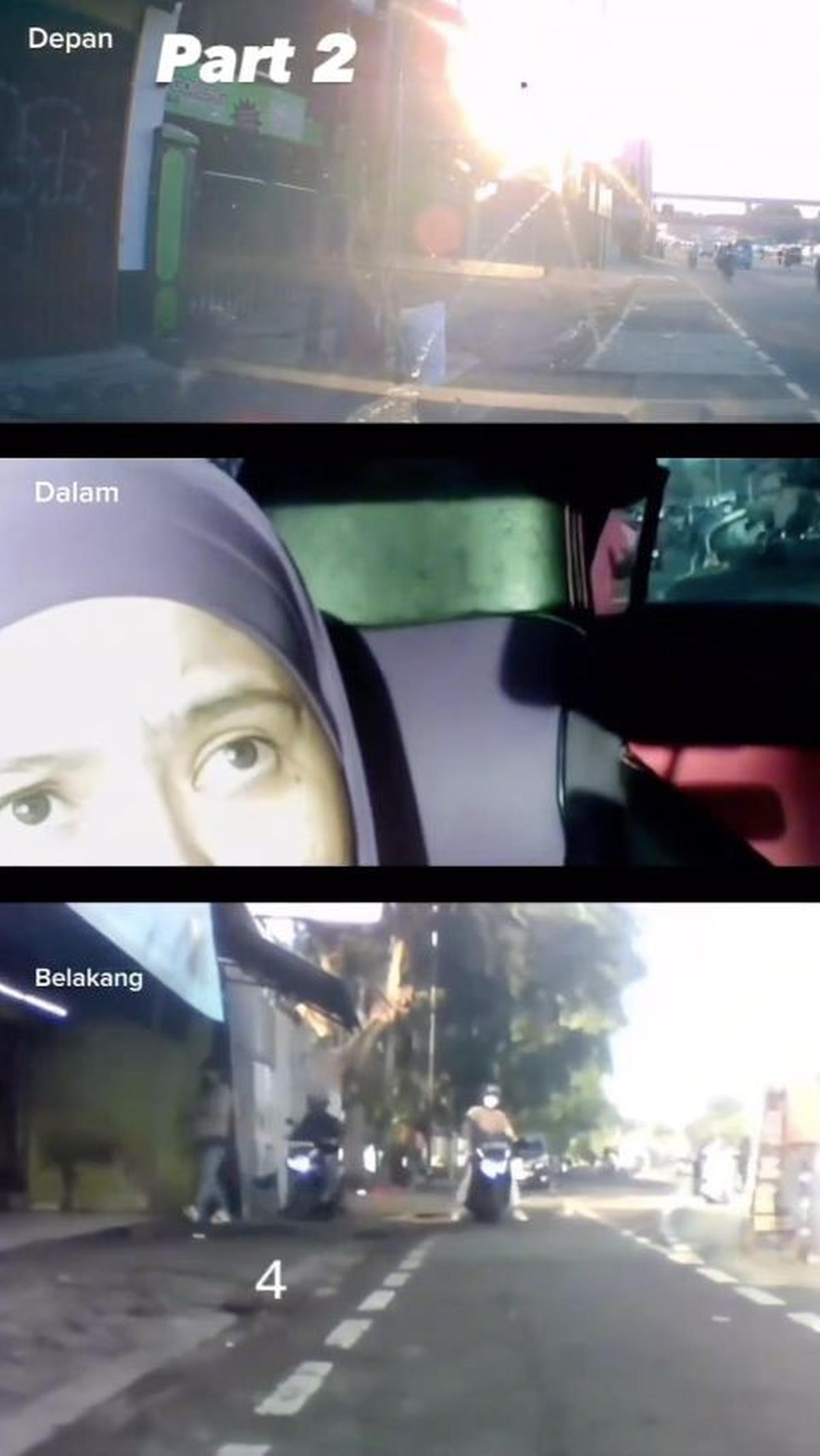 Mobil Wanita Dibuntuti Begal<br>