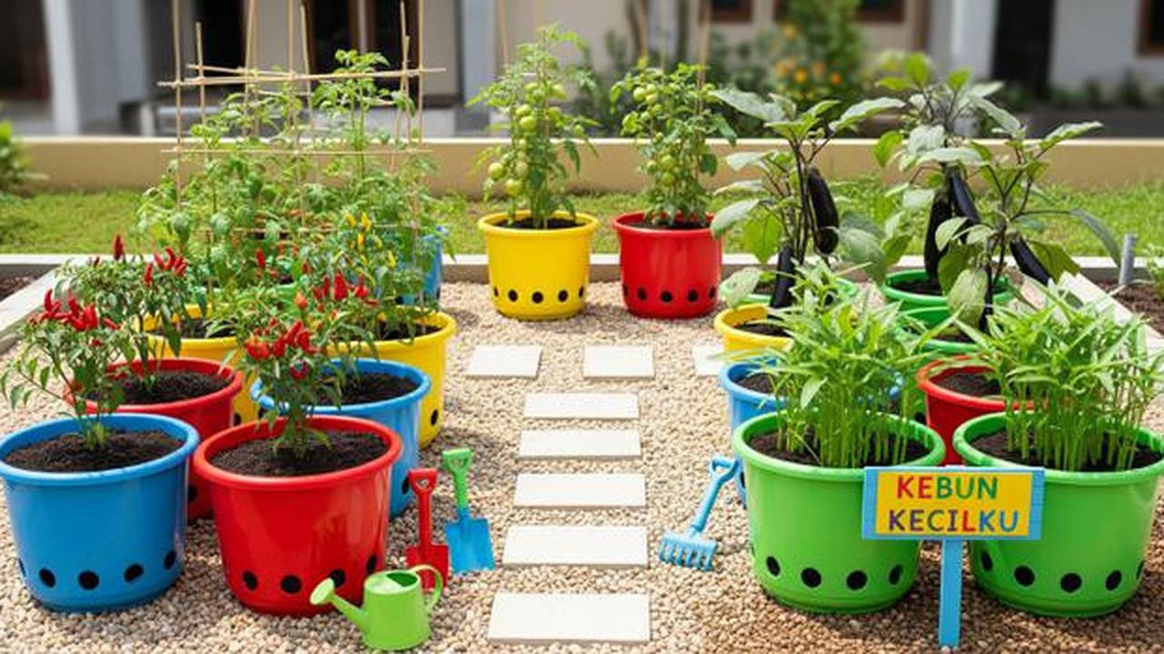 10 Model Kebun Mini untuk Anak-anak Belajar Berkebun di Rumah, Seru dan Edukatif