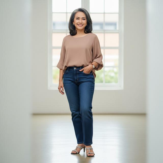 3. Straight Leg Jeans