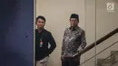 Wakil Gubernur Jambi Fachrori Umar usai menjalani pemeriksaan di gedung KPK, Jakarta, Kamis (4/1). Fachrori diperiksa sebagai saksi kasus suap terkait pengesahan RAPBD Provinsi Jambi dengan tersangka Saifudin. (Liputan6.com/Faizal Fanani)