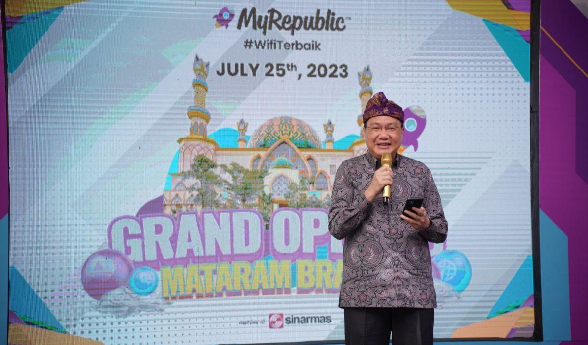 "Pada hari ini kami secara bersamaan meresmikan tujuh kota sebagai bentuk komitmen MyRepublic dalam mendukung pemerataan akses internet dan digitalisasi di Indonesia,"