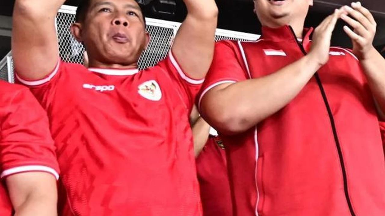 "Semua berkat kerja keras dari pemain dan official serta doa dan dukungan dari seluruh masyarakat Indonesia.<br>Bangga, Terima kasih Garuda".