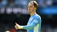 Jack Grealish tetap menjadi rekrutan termahal di bursa transfer musim panas 2021/2022 usai kepindahannya dari Aston Villa ke Manchester City. Harry Kane yang digadang-gadang akan melampaui nilai transfer Jack Grealish nyatanya tetap berseragam Tottenham. (Foto: AFP/Oli Scarff)