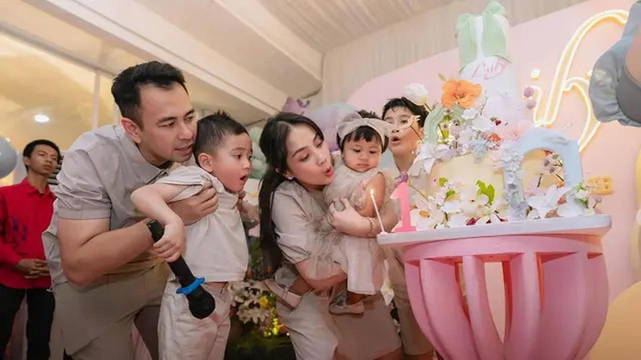 10 Potret Ulang Tahun Lily Anak Raffi Ahmad, Digelar Meriah di Rumah Andara