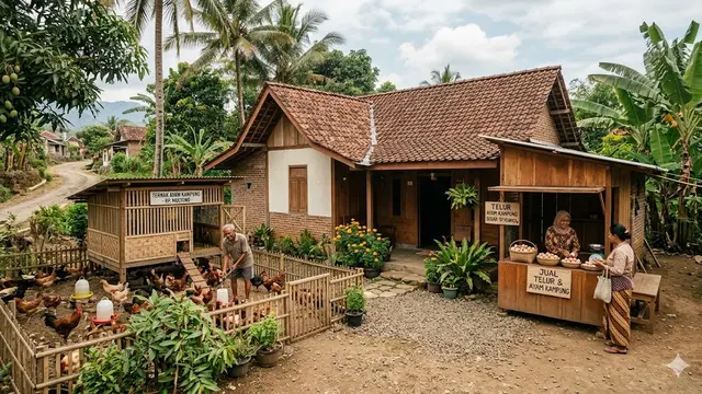 Inspirasi 2 Usaha Kecil Depan Rumah