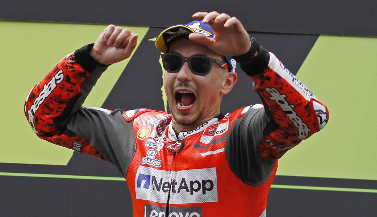7. Jorge Lorenzo (Ducati) - 66 Poin. (AP/Eric Alonso)