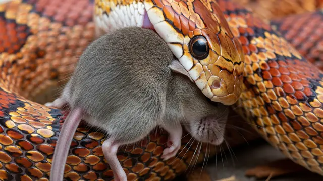 Ular makan tikus