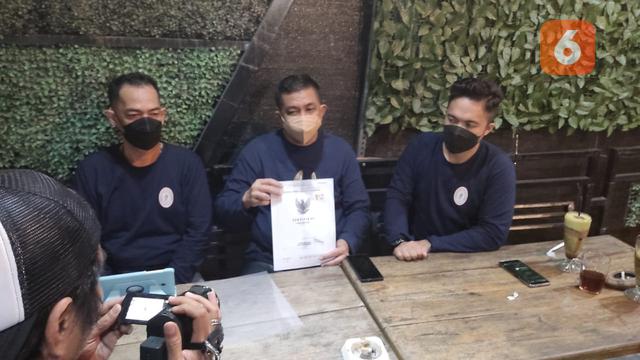 Rusmanto dan kuasa hukumnya (Liputan6.com/Fauzan)