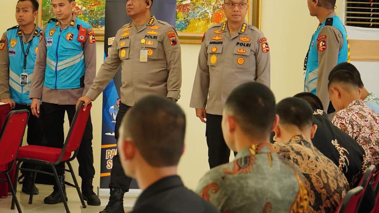 FOTO: Intip Seleksi Calon Siswa Sekolah Inspektur Polisi Sumber Sarjana (SIPSS)  di  Akademi Kepolisian (Akpol) Semarang