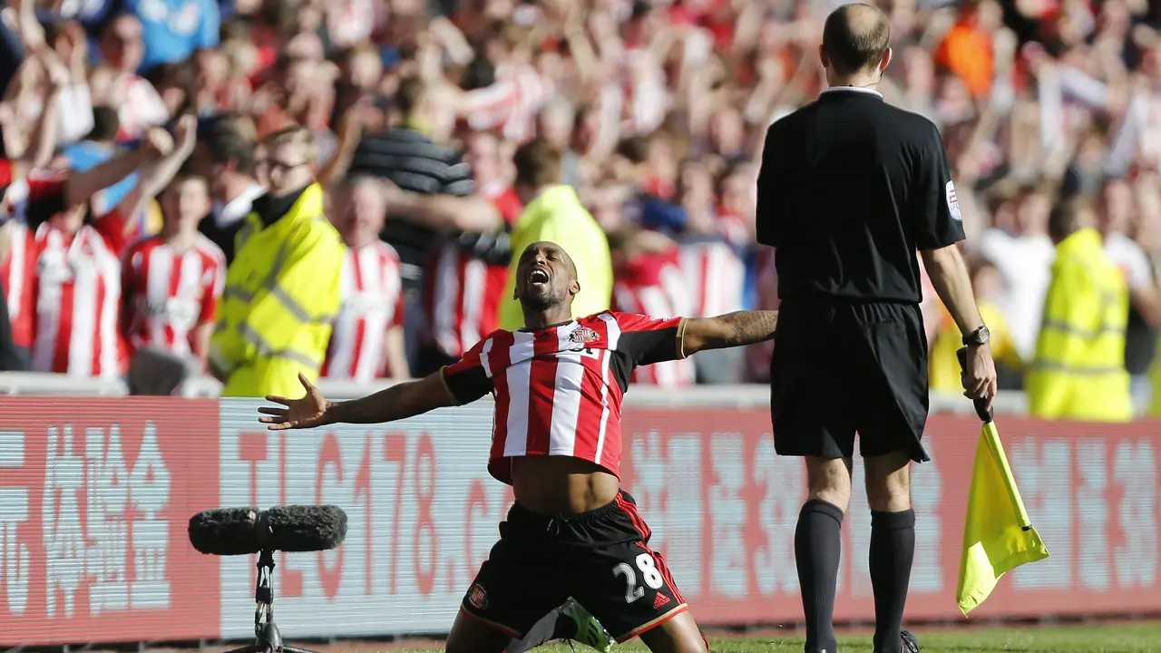 Striker Sunderland Jermain Defoe
