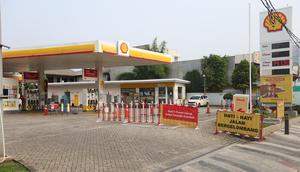 Sejumlah SPBU swasta di Jabodetabek hanya menjual solar (diesel). (Kapanlagi.com/Budy Santoso)