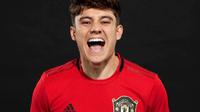 Rekrutan anyar Manchester United (MU) Daniel James. (Dok MU)