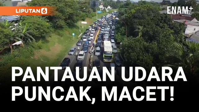 Libur Paskah 2025, Ribuan Kendaraan Padati Puncak!