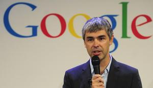 Pendiri Google, Larry Page. Foto: AFP