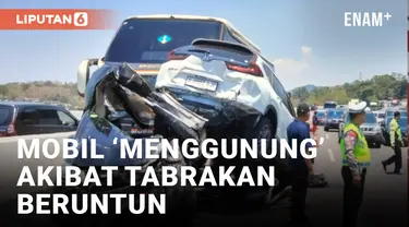 Innalillahi, Enam Kendaraan Terlibat Kecelakaan Beruntun di Tol Semarang-Solo