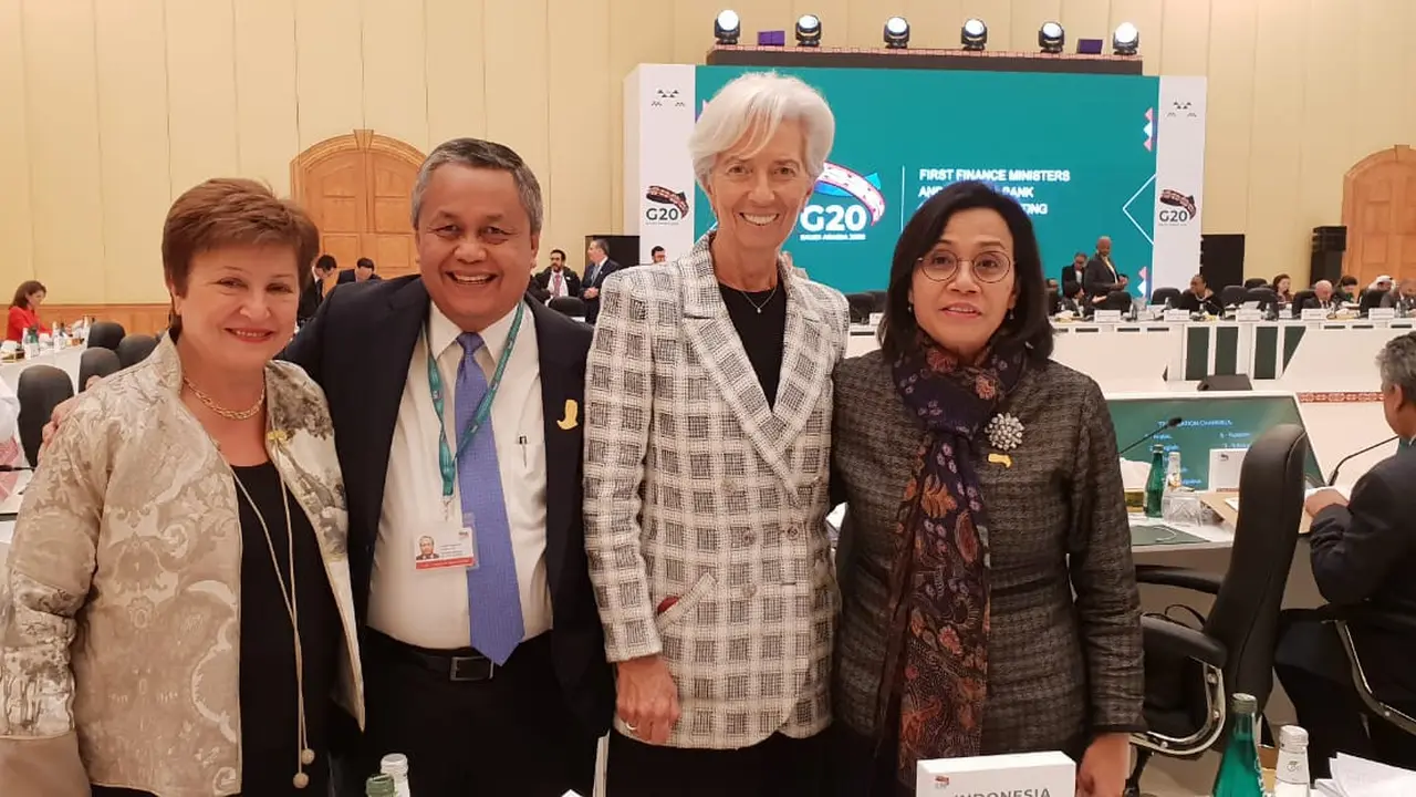 Pertemuan Menteri Keuangan dan Gubernur Bank Sentral Negara-Negara G20 di Riyadh, Arab Saudi