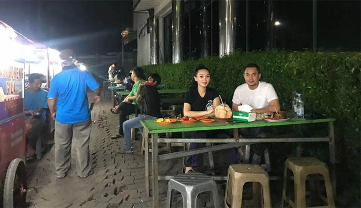 Zaskia Gotik dan Sirajuddin Mahmud (Instagram/sirajuddinmahmudsabang)