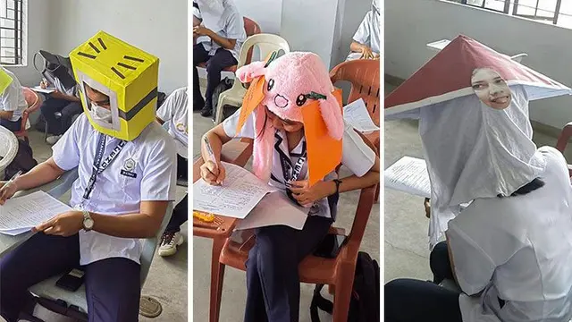 topi unik untuk ujian