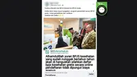 Cek Fakta: Tidak Benar Link Pendaftaran Peralihan BPJS Mandiri ke Gratis