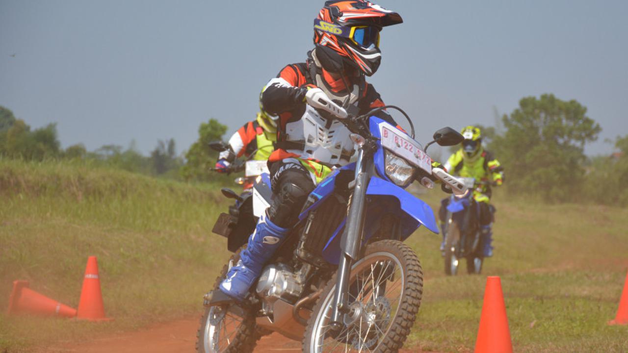 Belajar melibas medan off-road (Yamaha)